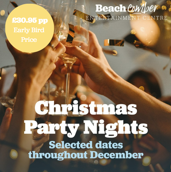 10% Corporate Hire on Conference & Christmas Party Nights with Beachcomber Cleethorpes